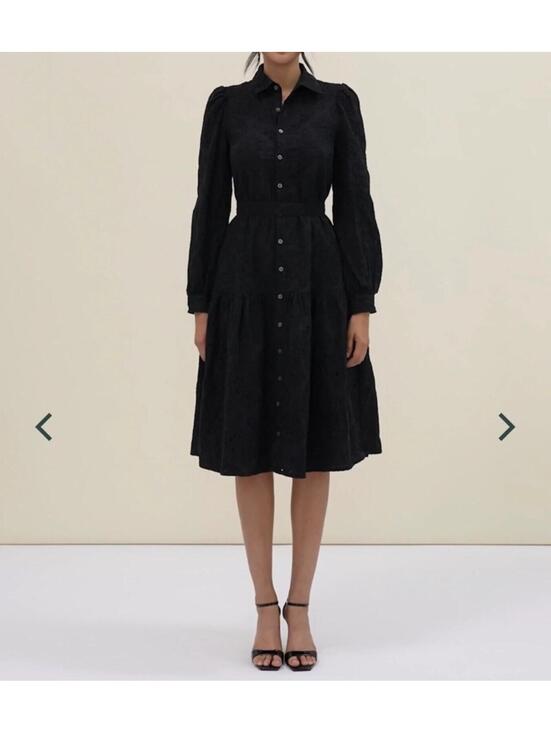 Rachel Parcell Dresses & Skirts - Rachel Parcell Black Eyelet Dress Women’s M Old Money Classy Modest 100% Cotton